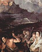 Guido Reni Anbetung der Hirten oil painting on canvas
